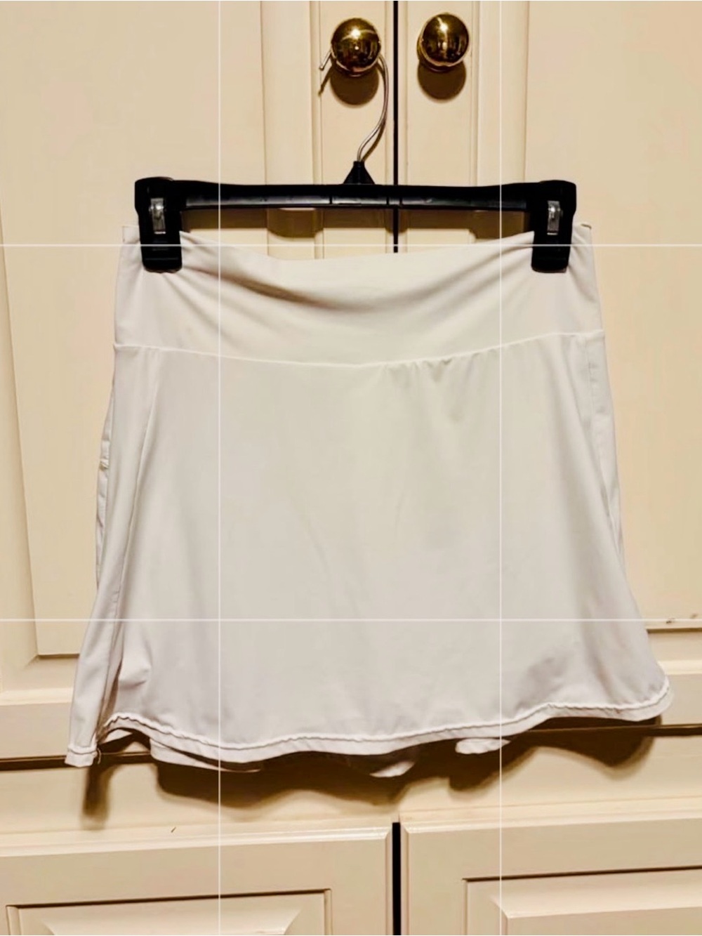 Women’s White Tennis Skort L